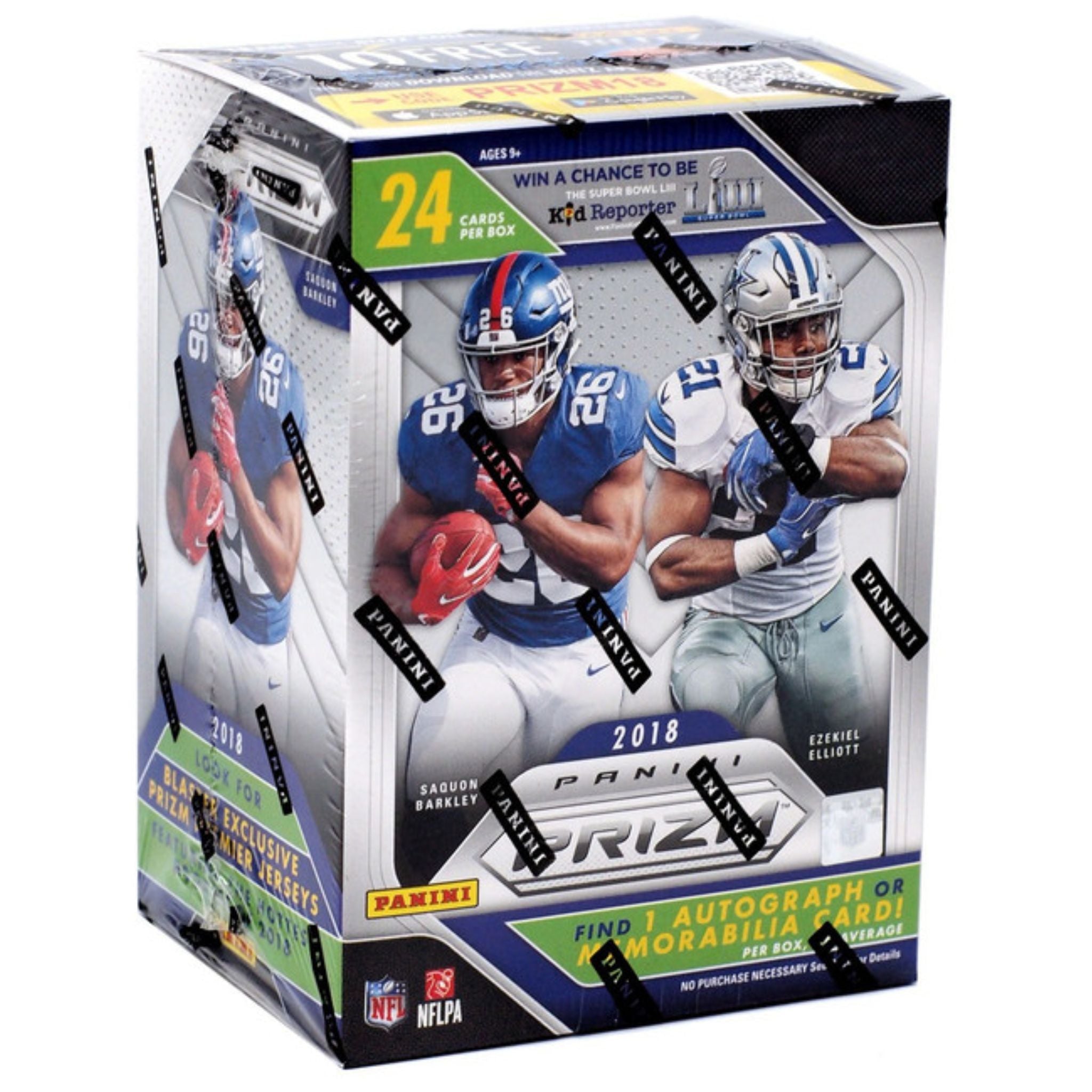 2018 Panini Prizm Football Blaster Box