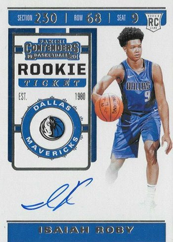 2019/20 Panini Contenders Basketball Hobby Box