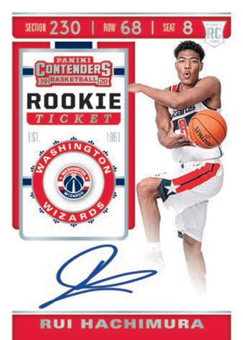 2019/20 Panini Contenders Basketball Hobby Box