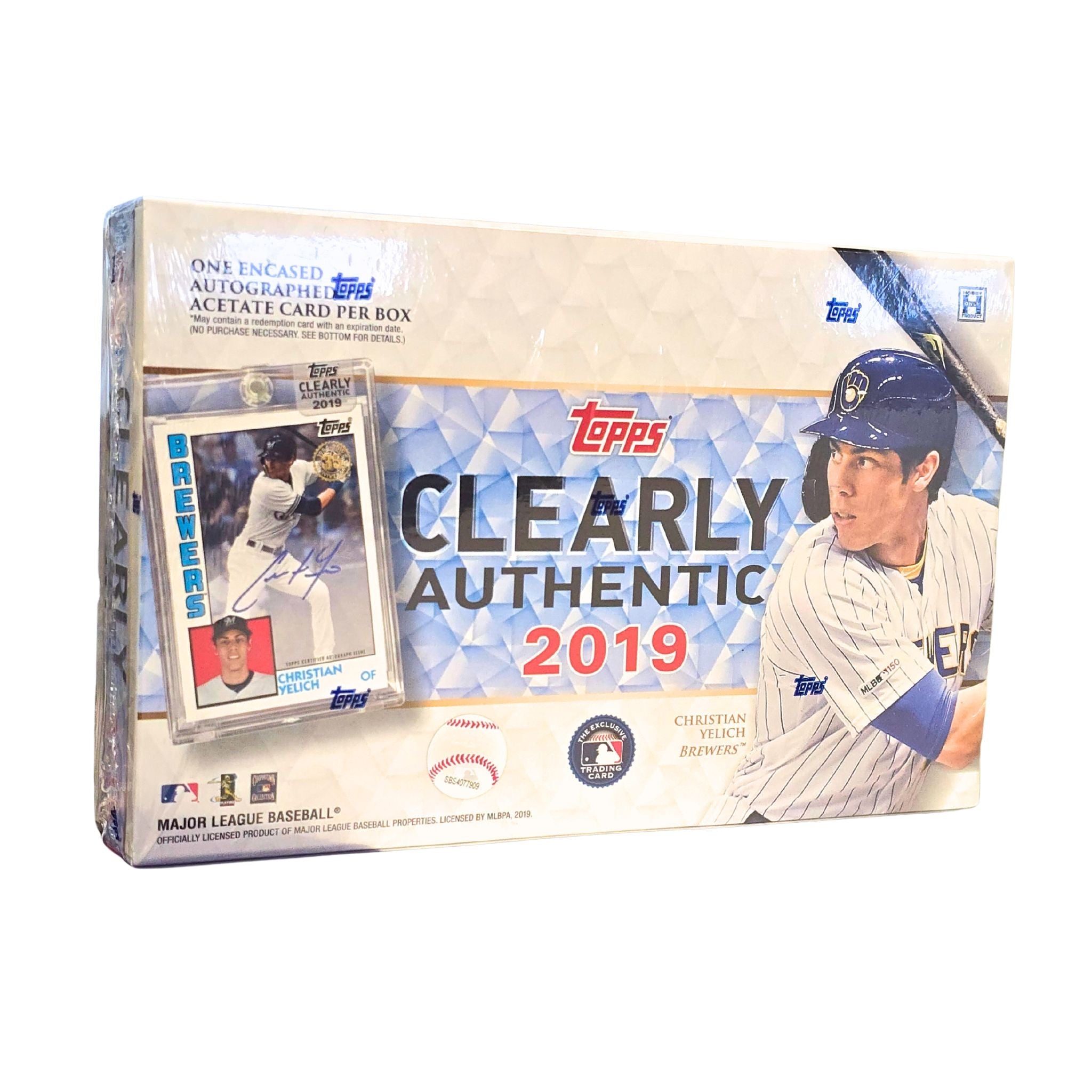 2019 Topps Clearly Authentic Baseball Hobby Box