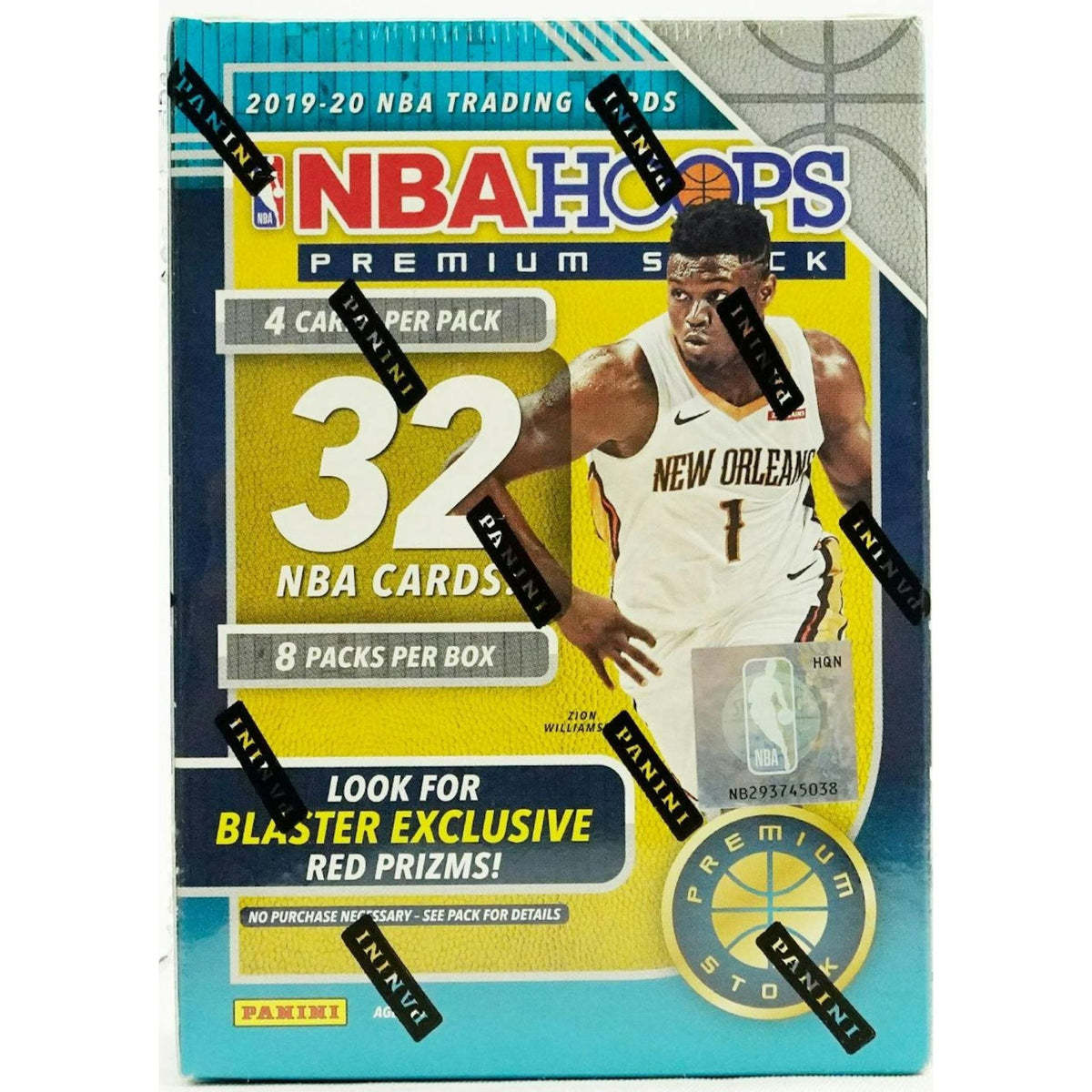 2019/20 Panini Hoops Premium Stock Basketball Blaster Box