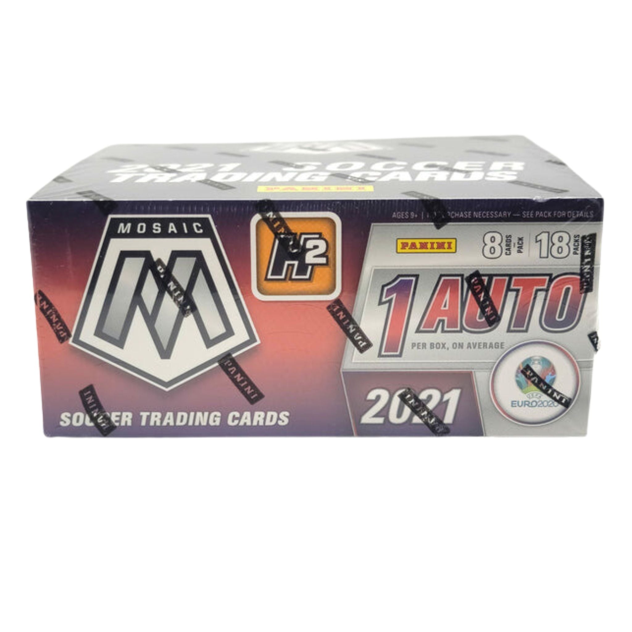 2020/21 Panini Mosaic UEFA H2 Hybrid Soccer Hobby Box