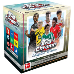 2020/21 Topps Chrome Sapphire Bundesliga Soccer Box