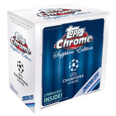 2020/21 Topps Chrome Sapphire UEFA Champions League Soccer Box