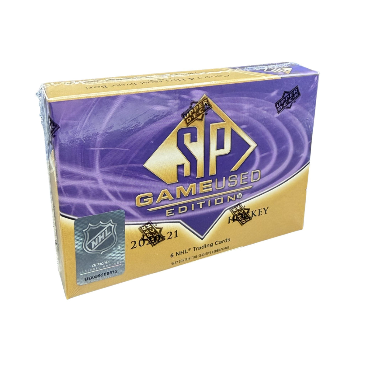 2020/21 Upper Deck SP Game Used Hockey Hobby Box