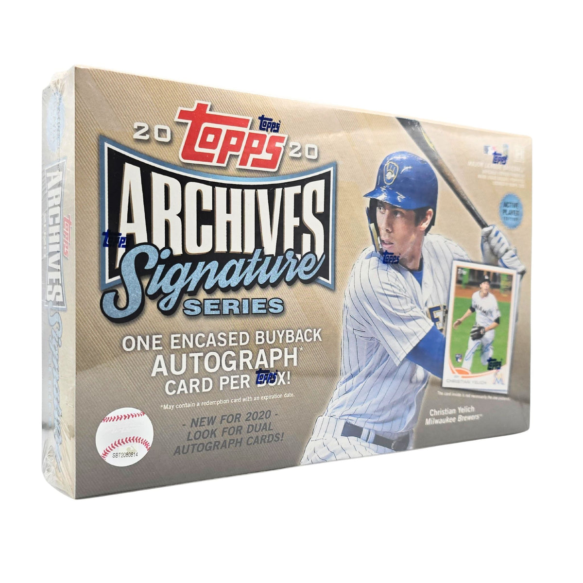 2020 Topps Archives Signature Series Baseball Active Player Edition Hobby Box