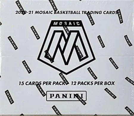 2020/21 Panini Mosaic Basketball 12 Pack Cello Box