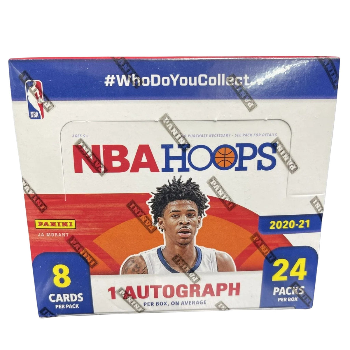 2020/21 Panini NBA Hoops Basketball Retail Box