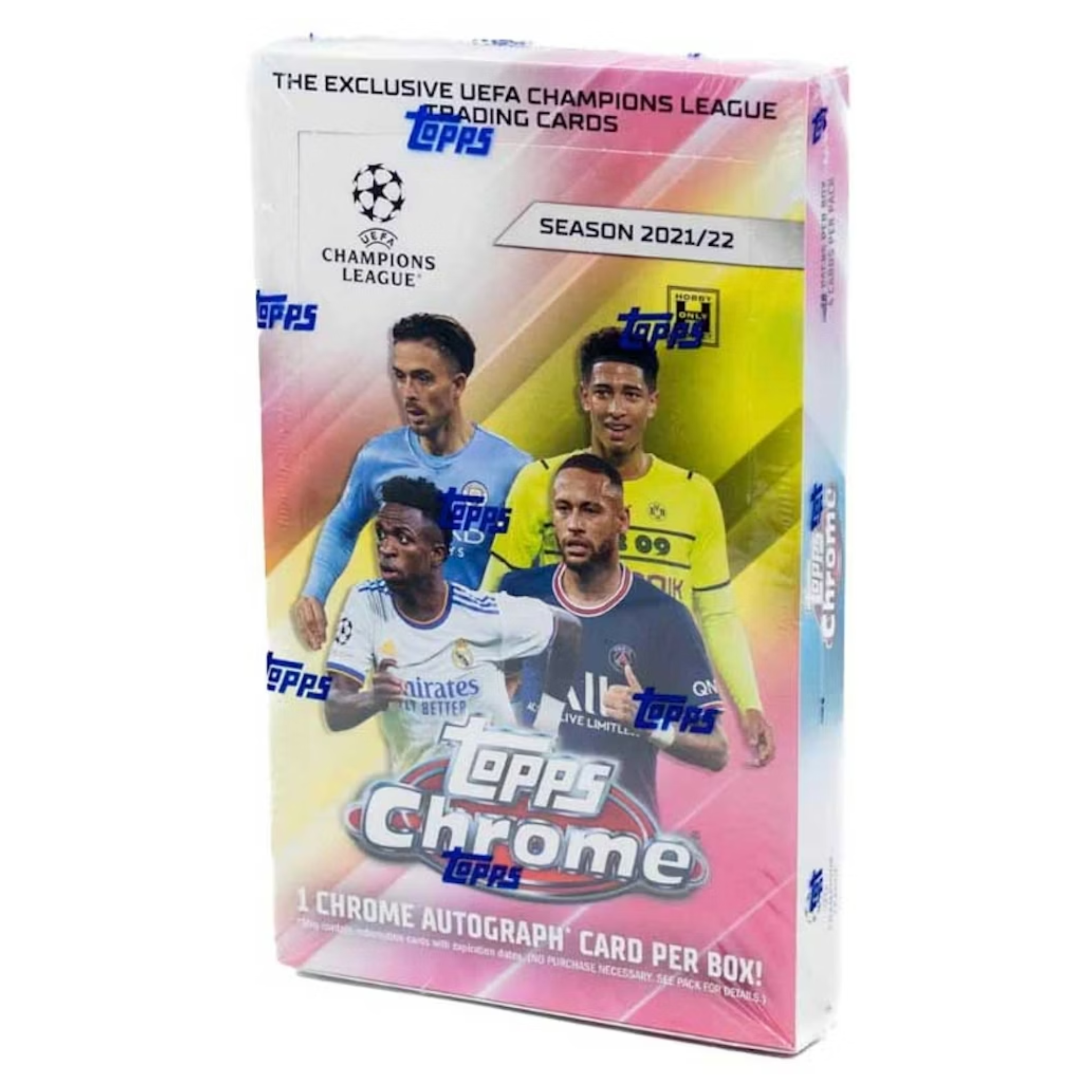 2021/22 Topps Chrome UEFA Champions League Soccer Hobby Box
