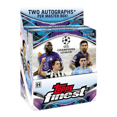 2021/22 Topps Finest UEFA Champions League Soccer Hobby Box