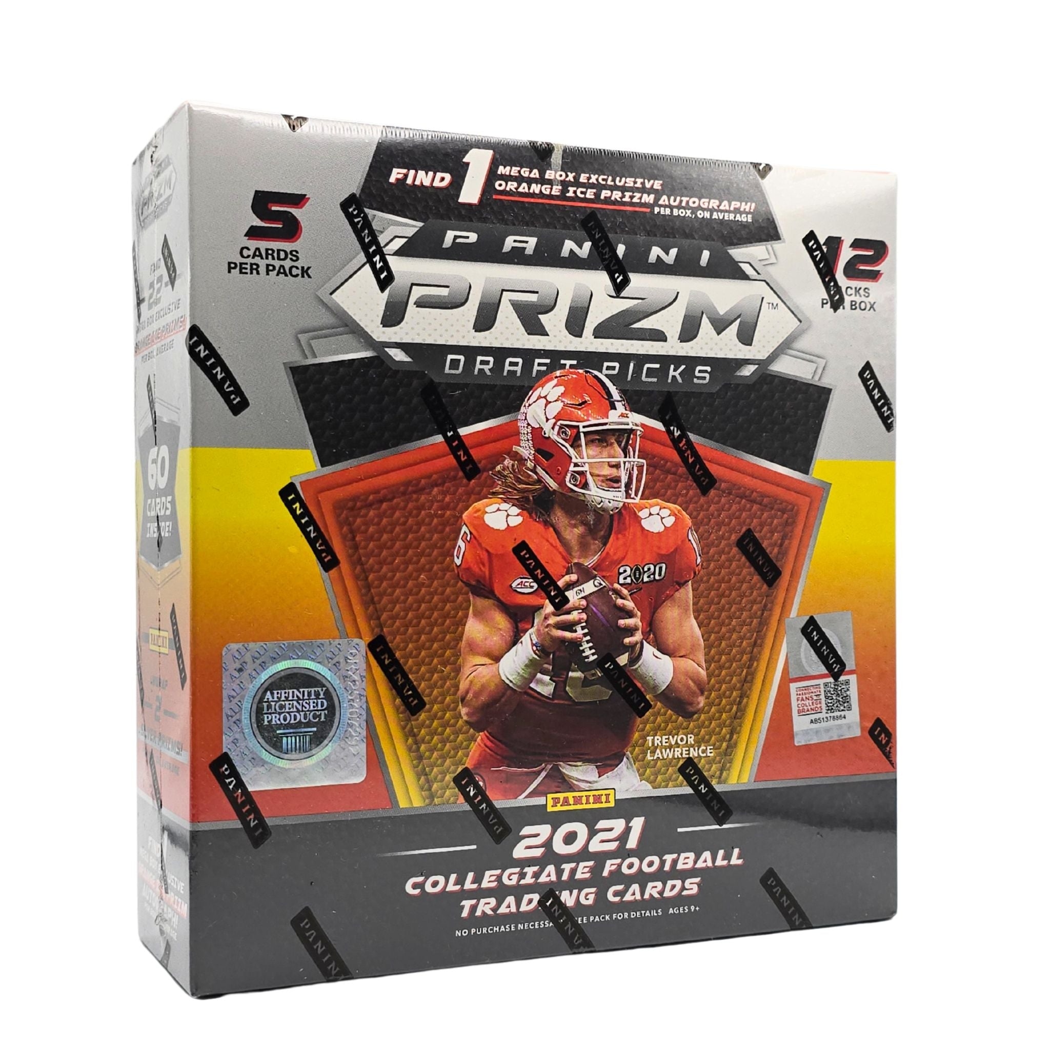 2021 Panini Prizm Draft Picks Football Mega Box