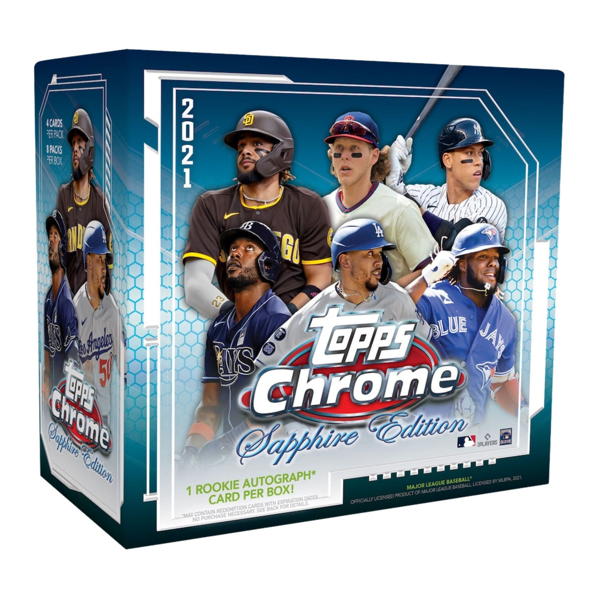 2021 Topps Chrome Sapphire Edition Baseball Box
