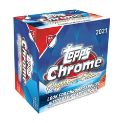 2021 Topps Chrome Sapphire MLS Soccer Box