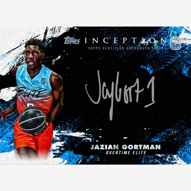 2022/23 Topps Inception OTE Overtime Elite Basketball Hobby Box