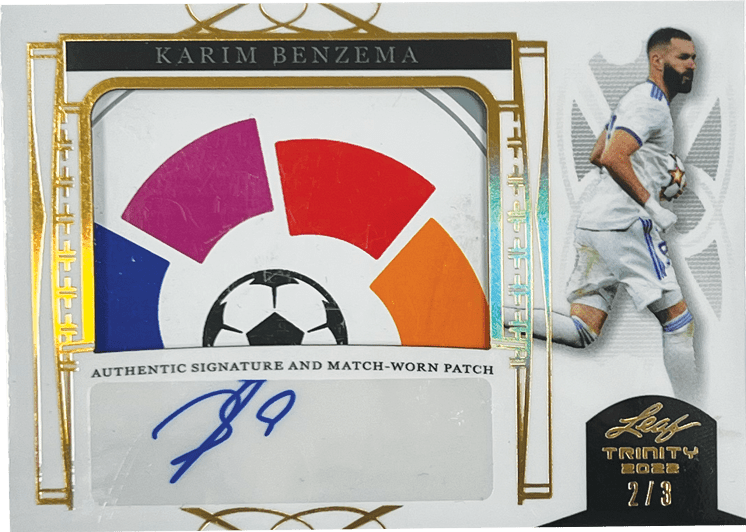 2022 Leaf Trinity Soccer Hobby Box