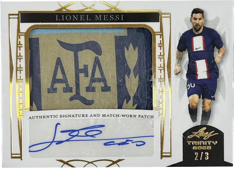 2022 Leaf Trinity Soccer Hobby Box