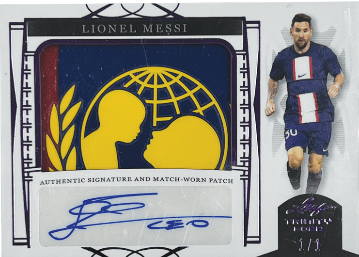2022 Leaf Trinity Soccer Hobby Box