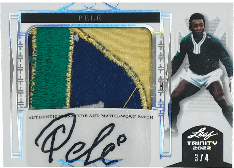 2022 Leaf Trinity Soccer Hobby Box