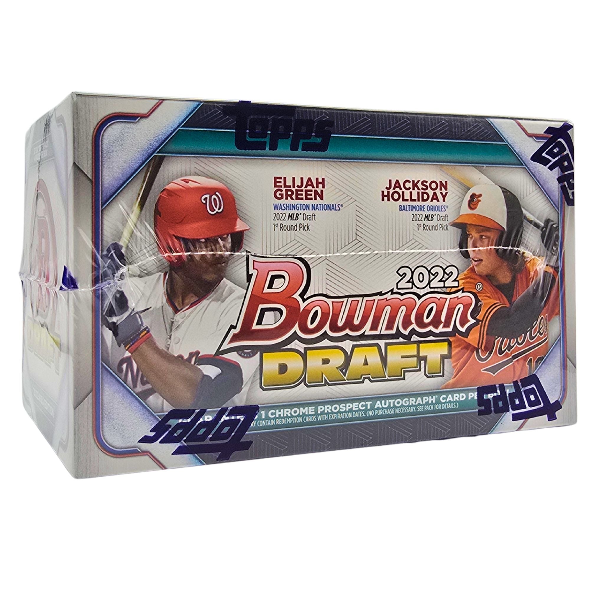 2022 Bowman Draft Baseball Asia Edition Box