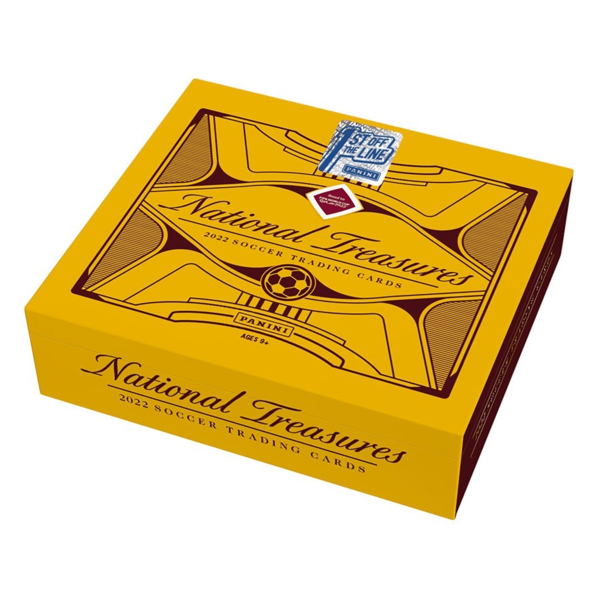 2022 Panini National Treasures FIFA World Cup Soccer FOTL Hobby Box