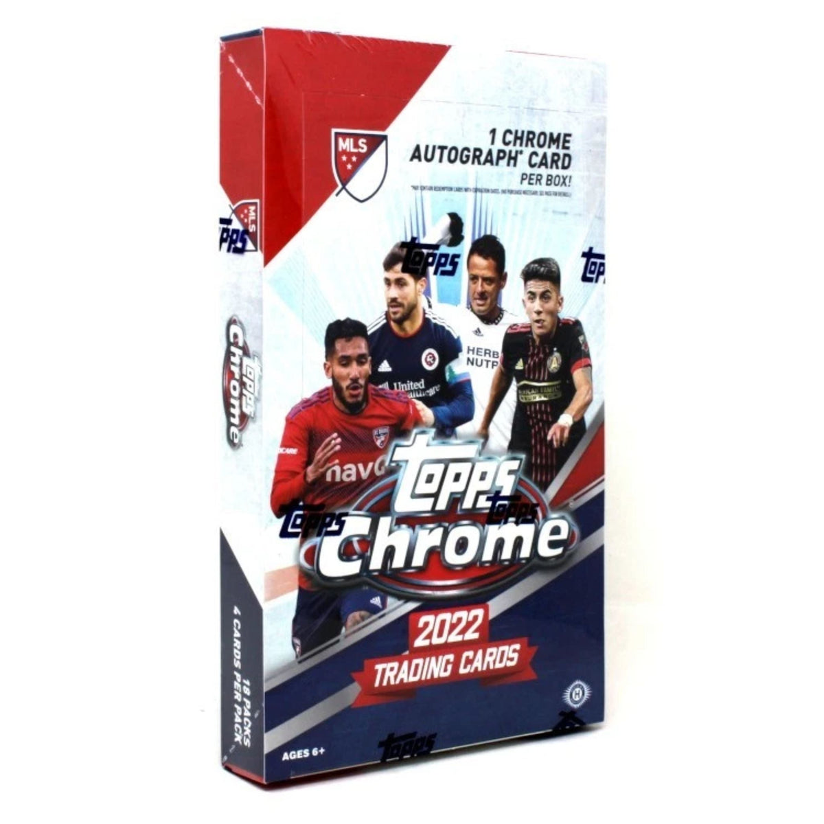 2022 Topps Chrome MLS Hobby Box