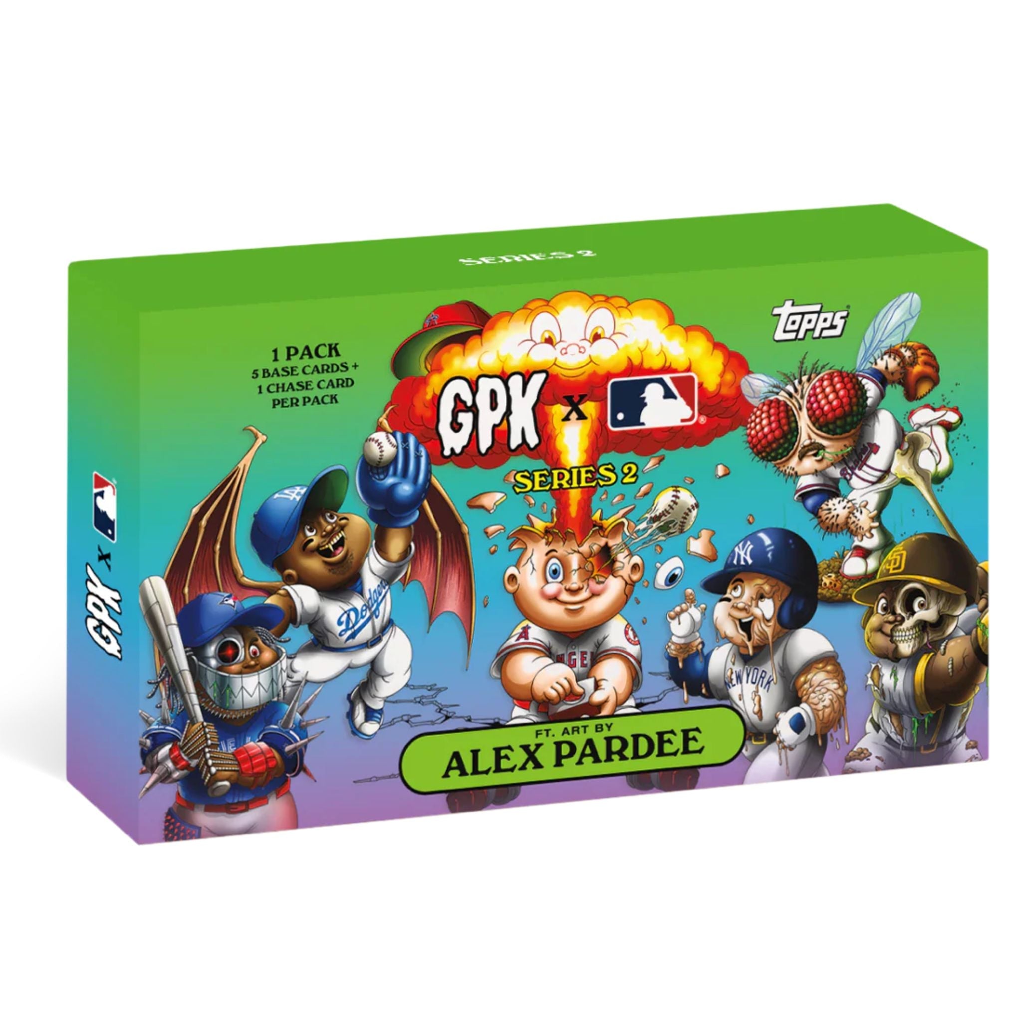 2022 Topps Garbage Pail Kids MLB Series 2 Box