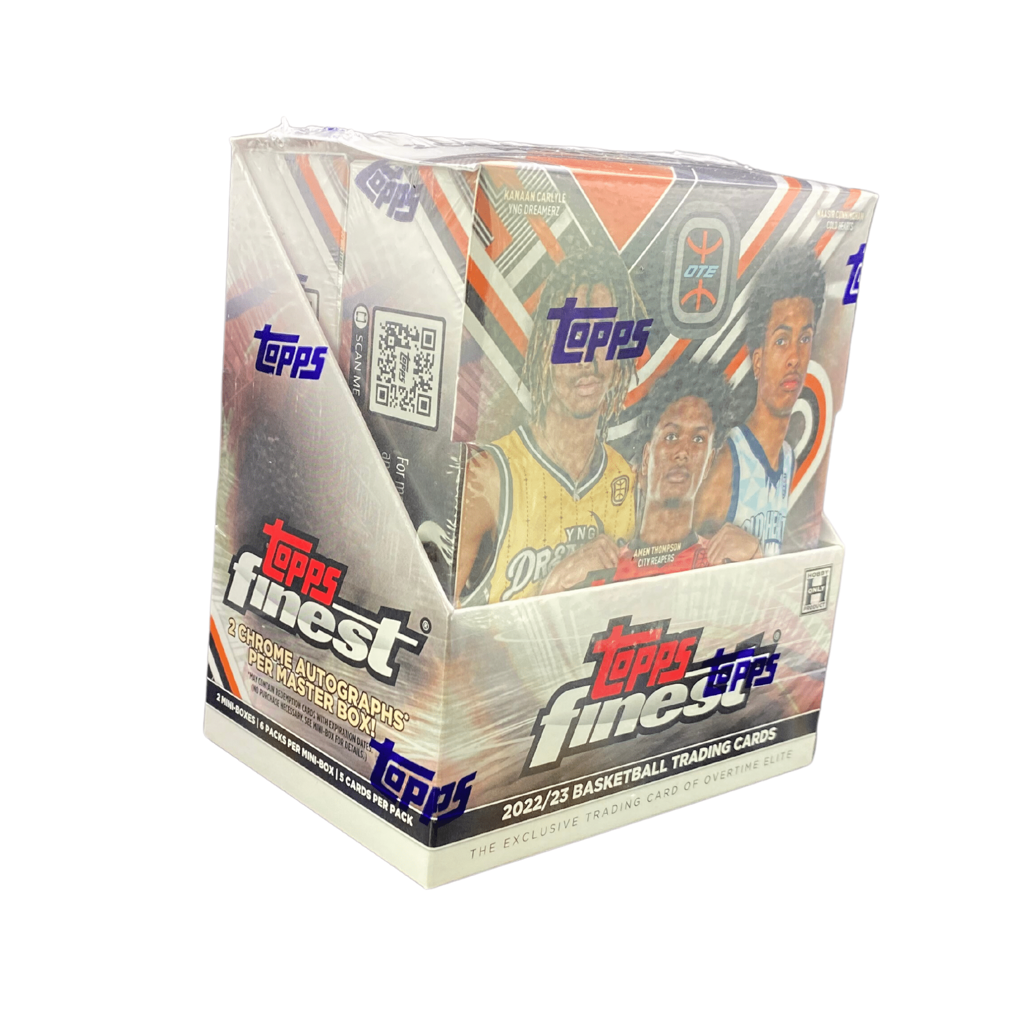 2022/23 Topps Finest Overtime Elite OTE Basketball Hobby Box