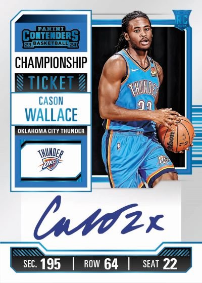 2023/24 Panini Contenders Basketball Hobby Box