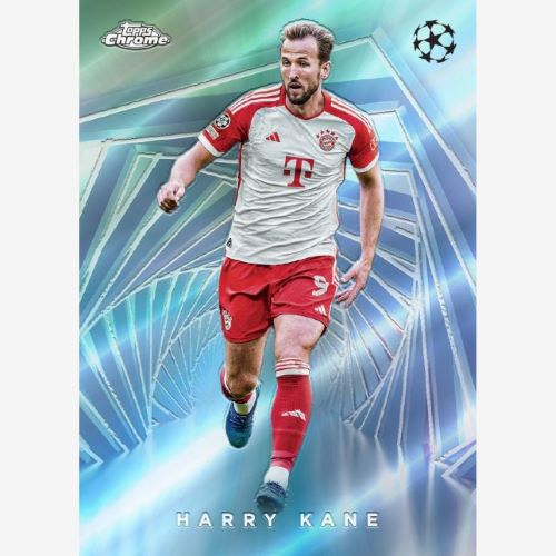 2023/24 Topps Chrome UEFA Club Competitions Soccer Jumbo Box