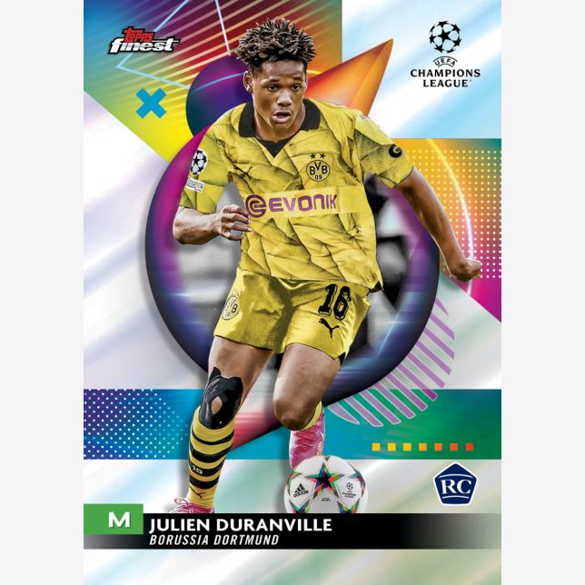 2023/24 Topps Finest UEFA Club Competitions Hobby Box