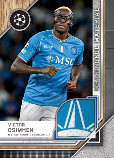 2023/24 Topps Museum UEFA Club Competitions Soccer Hobby Box