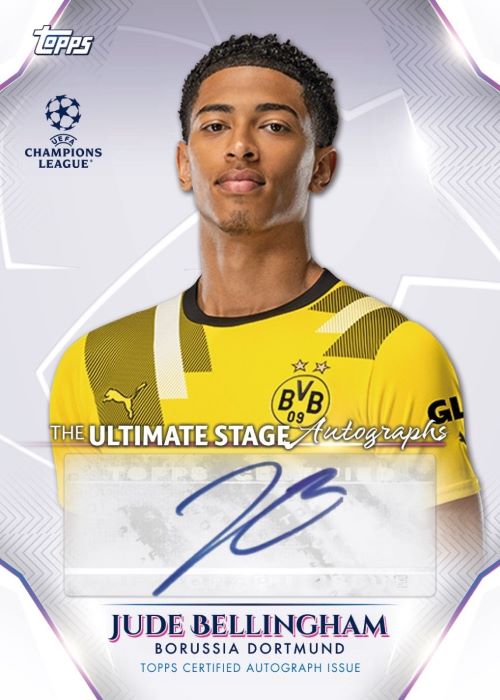 2023/24 Topps UEFA Club Competitions Soccer Hobby Box