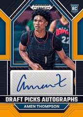 2023/24 Panini Prizm Draft Picks Basketball Hobby Box