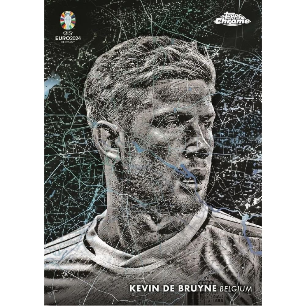 2023/24 Topps Chrome UEFA Euro Soccer Hobby Box
