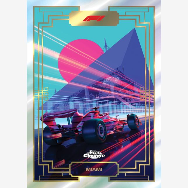 2023 Topps Chrome Formula 1 Racing Hobby Box