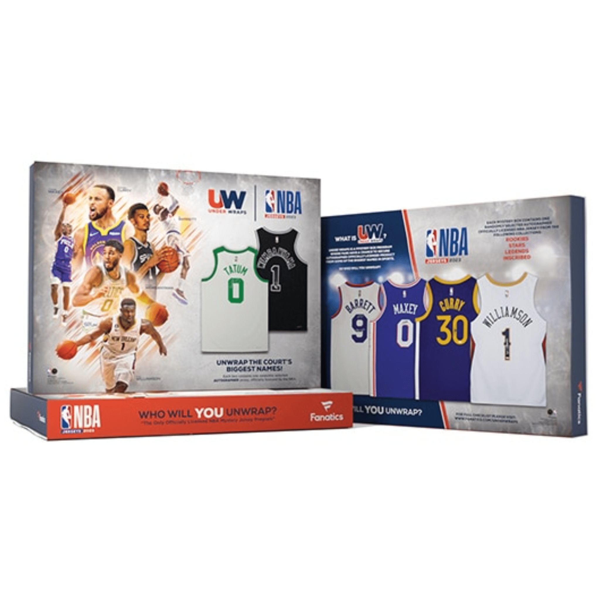 2023/24 Fanatics Under Wraps Autographed NBA Jersey Hobby Box