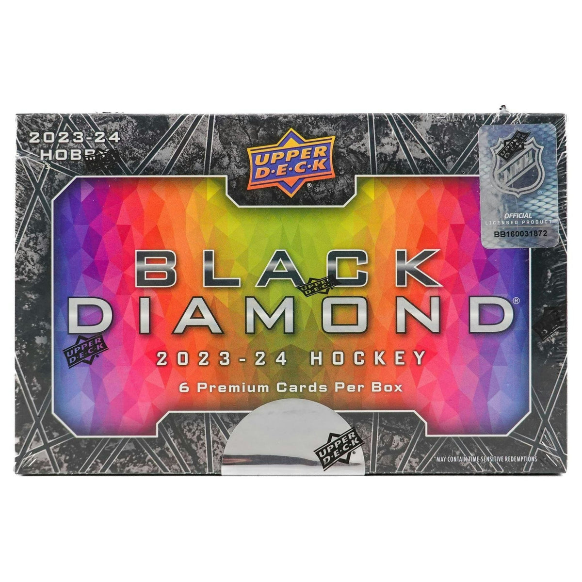 2023/24 Upper Deck Black Diamond Hockey Hobby Box