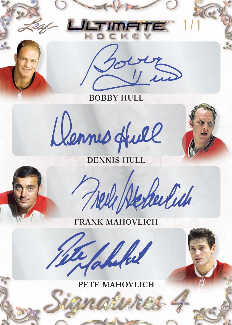 2023 Leaf Ultimate Hockey Hobby Box