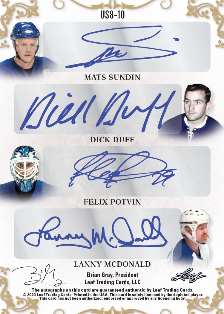 2023 Leaf Ultimate Hockey Hobby Box