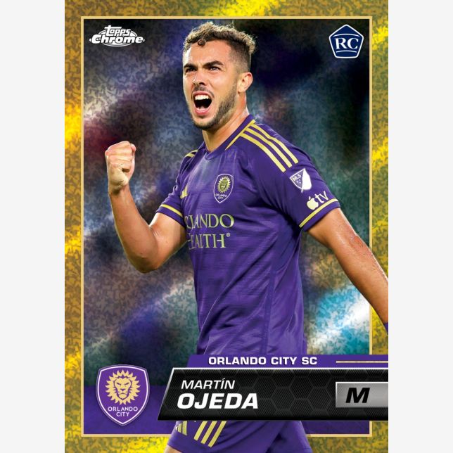 2023 Topps Chrome MLS Major League Soccer Hobby Box