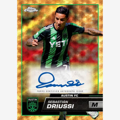 2023 Topps Chrome MLS Major League Soccer Blaster Box