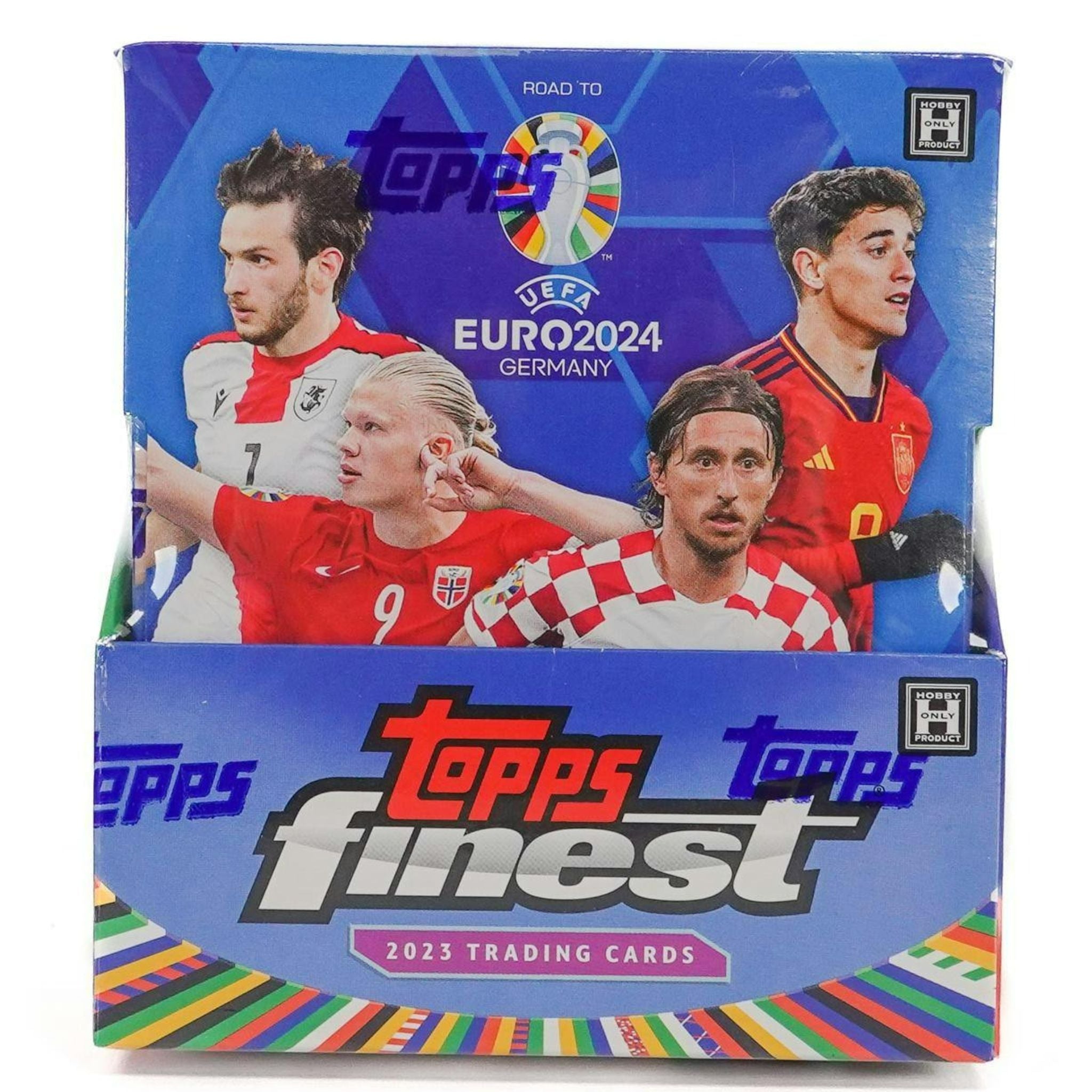 2023 Topps Finest Road to UEFA Euro 2024 Soccer Hobby Box