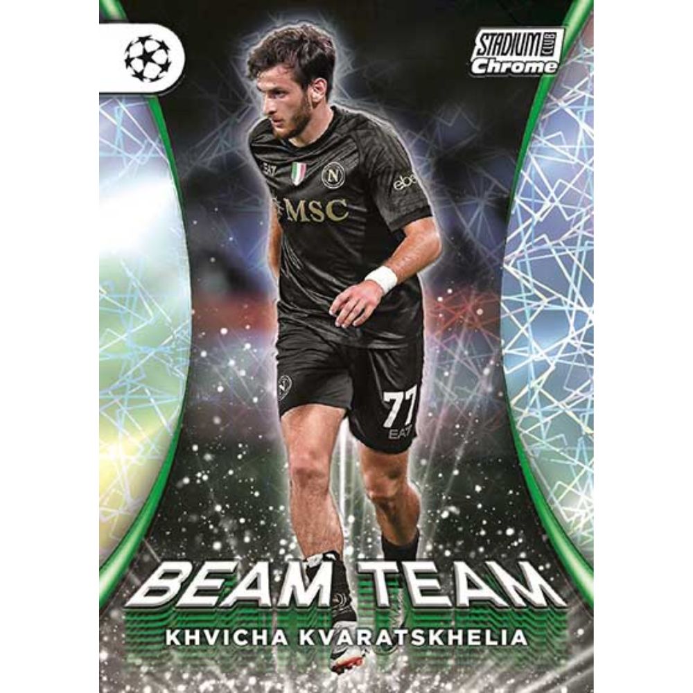 2023/24 Topps Stadium Club Chrome UEFA Club Competitions Soccer Hobby Box