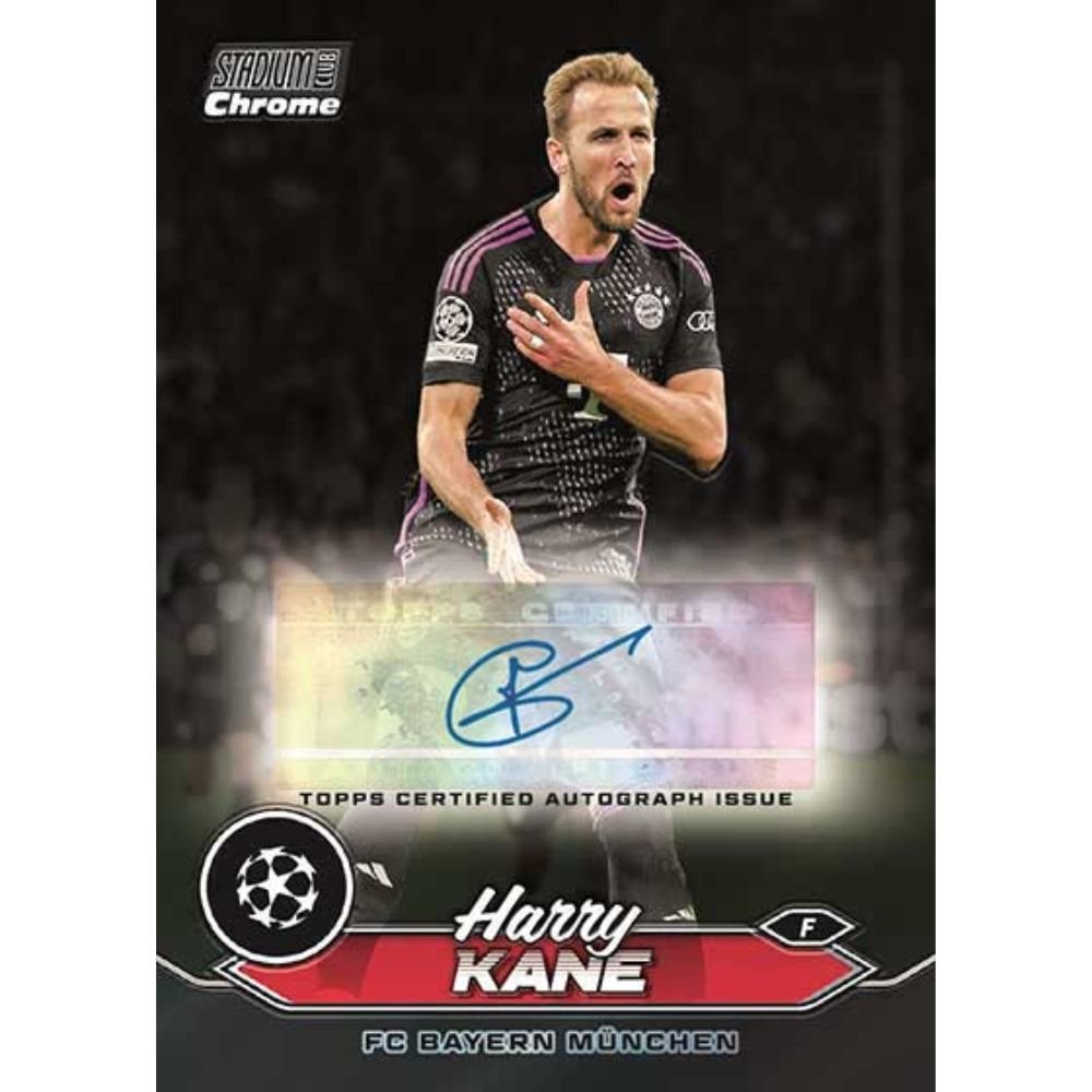 2023/24 Topps Stadium Club Chrome UEFA Club Competitions Soccer Hobby Box
