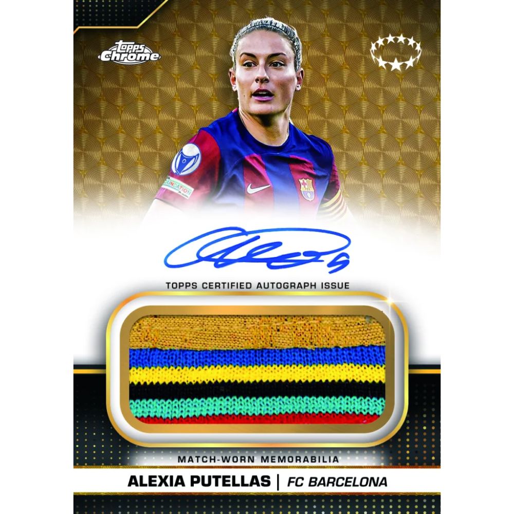 2023/24 Topps Chrome UEFA Women's Champions League Soccer Hobby Box