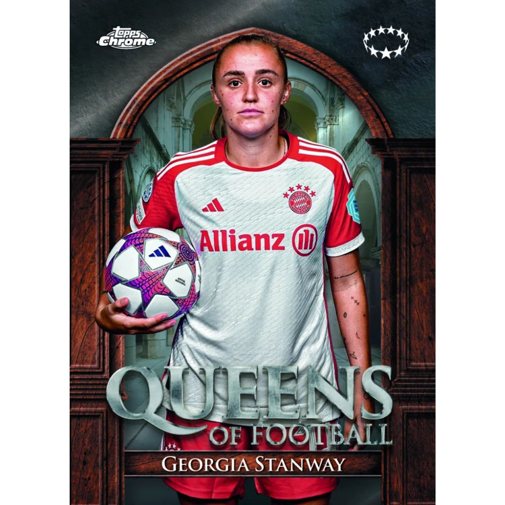 2023/24 Topps Chrome UEFA Women's Champions League Soccer Hobby Box