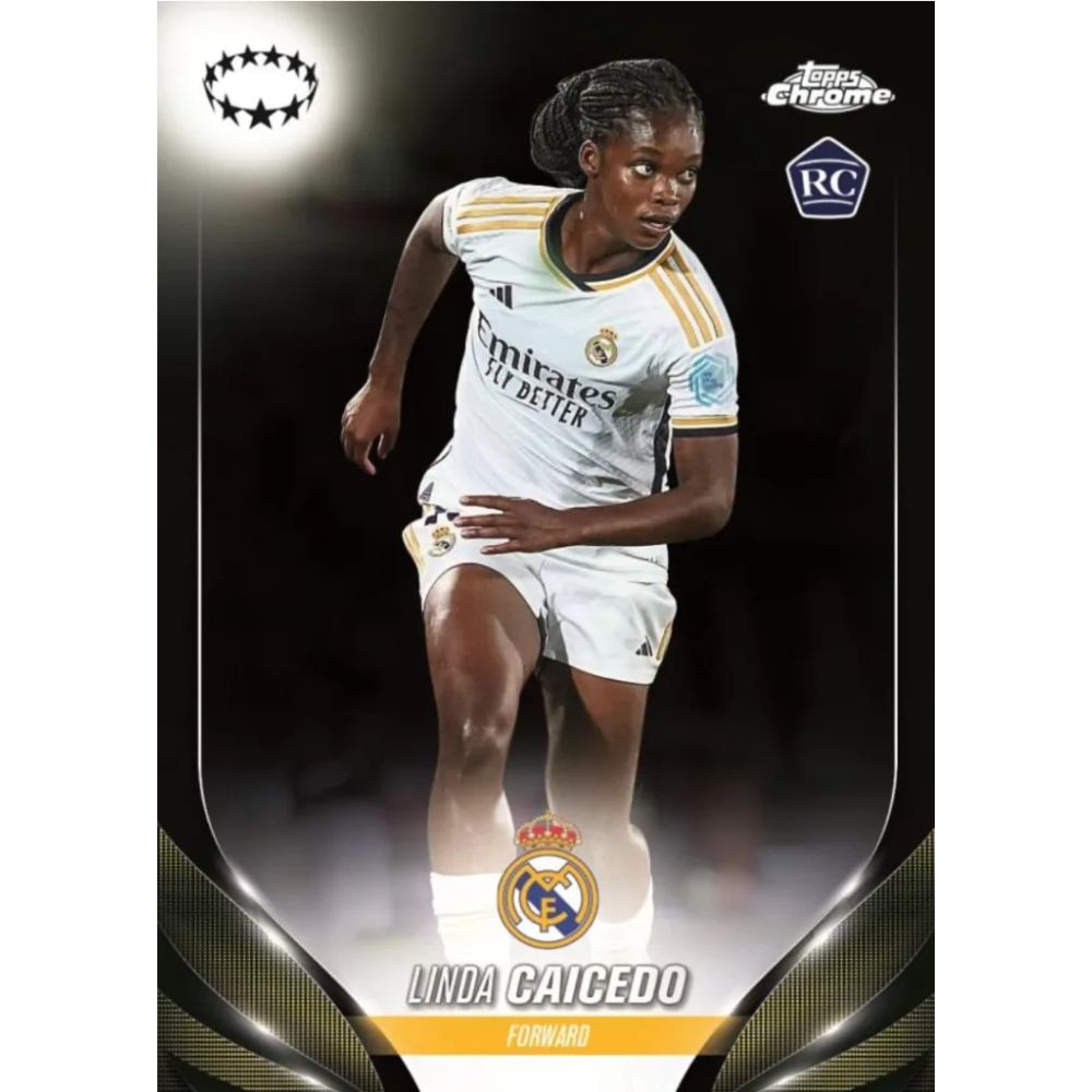 2023/24 Topps Chrome UEFA Women's Champions League Soccer Hobby Box