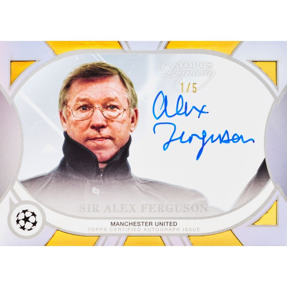 2024/25 Topps Dynasty UEFA Soccer Hobby Box