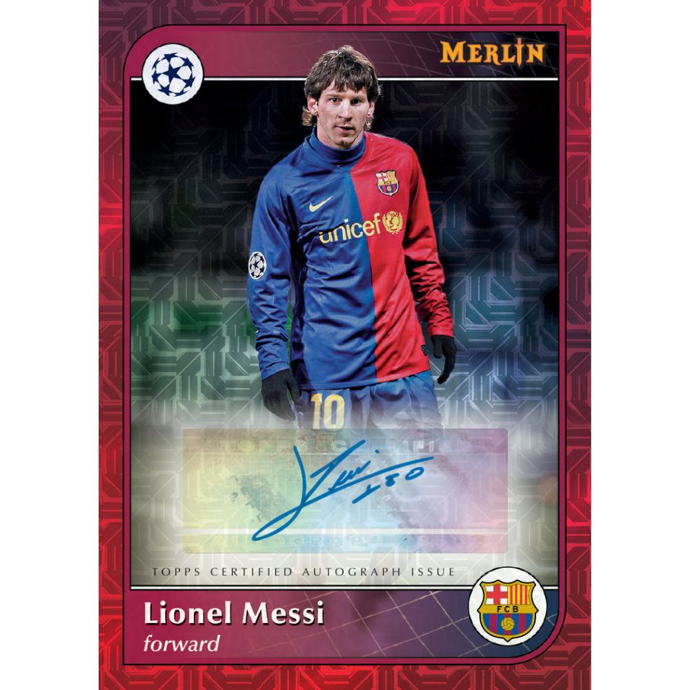 2024/25 Topps Merlin Chrome UEFA Club Competitions Soccer Hobby Box