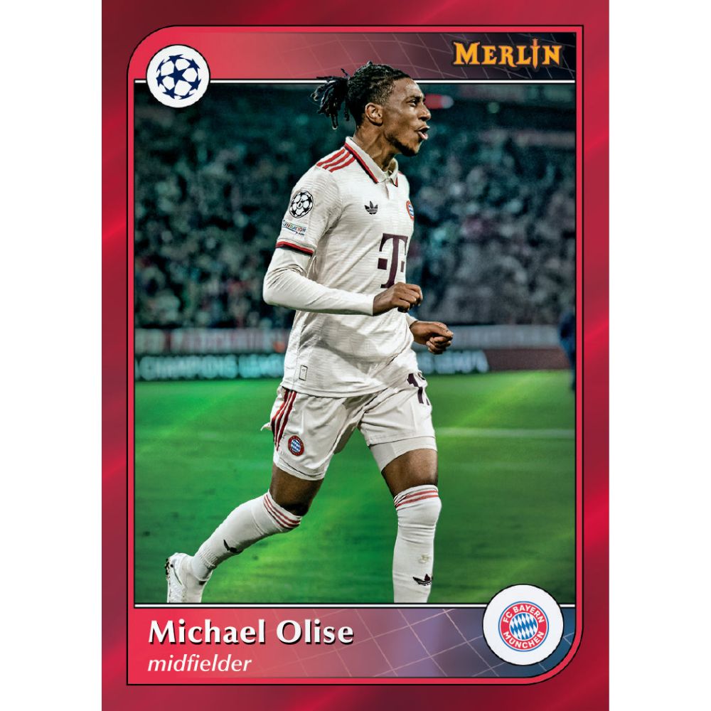 2024/25 Topps Merlin Chrome UEFA Club Competitions Soccer Hobby Box